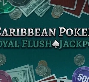 Caribbean Poker Royal Flush Jackpot