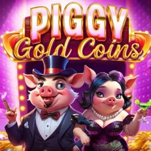 Piggy Gold Coins